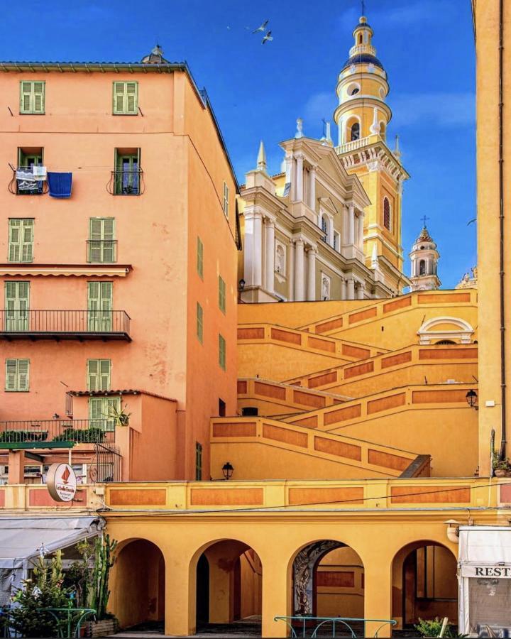 Sablettes Beach-Plage-Vue Mer-Centre Ville Menton Exterior photo
