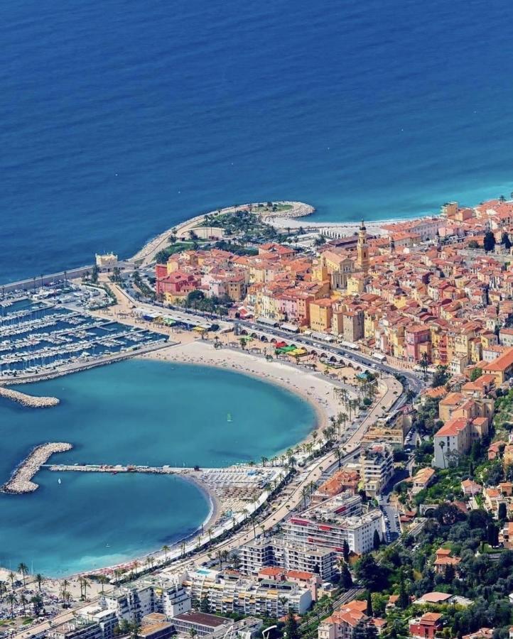 Sablettes Beach-Plage-Vue Mer-Centre Ville Menton Exterior photo